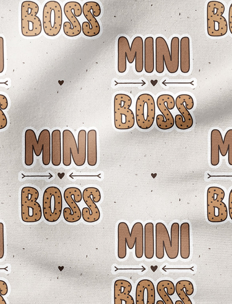 STOFFÜBERSICHT - MINI BOSS