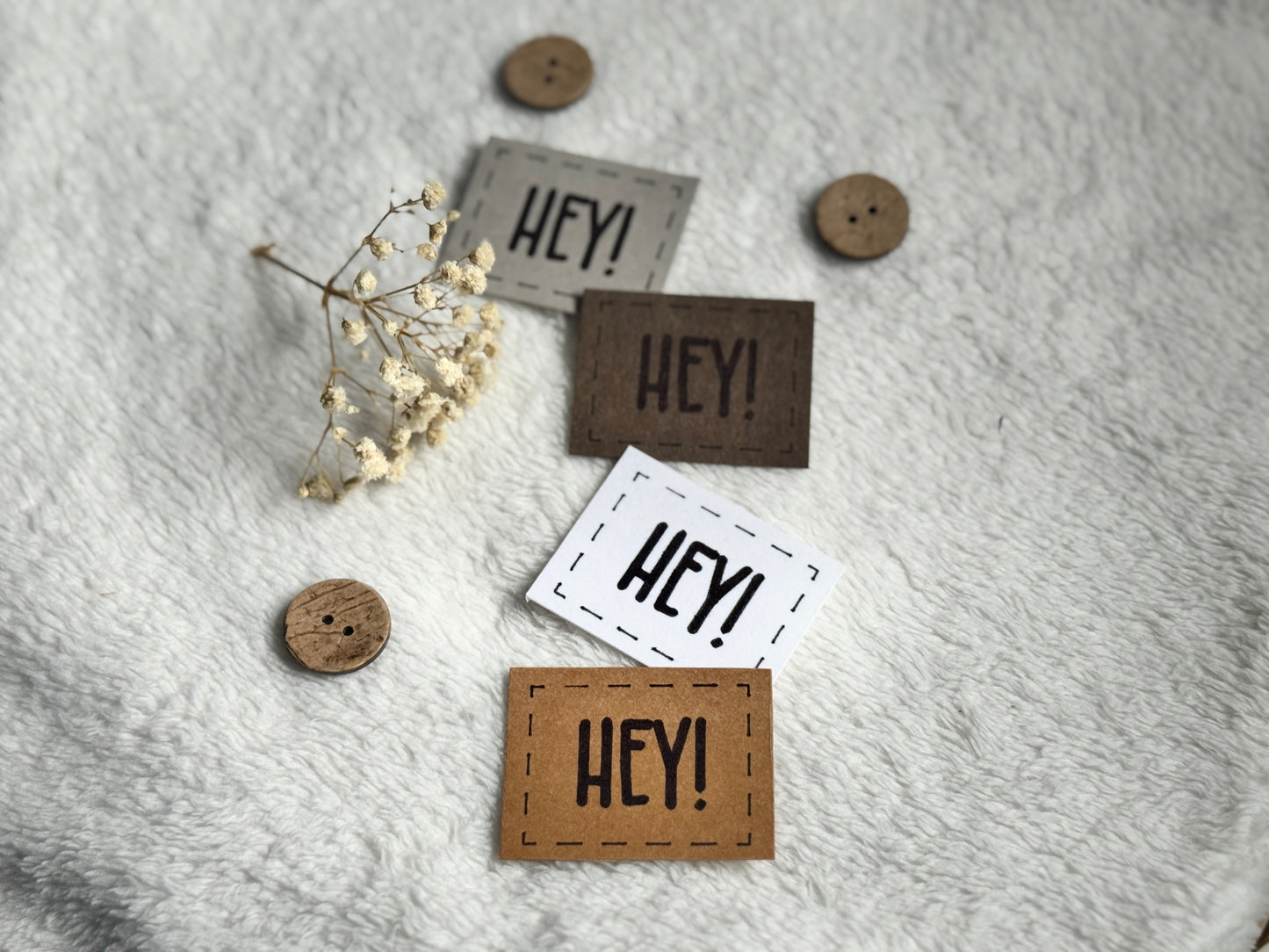 Beaniepatch "HEY!"