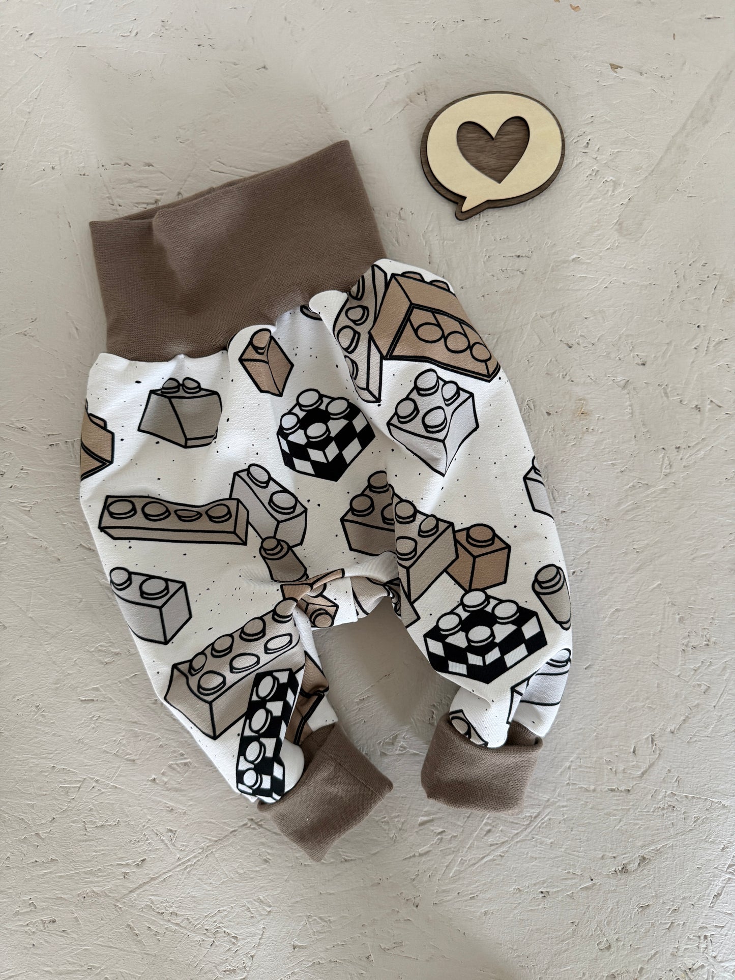 Pumphose „Bausteine“