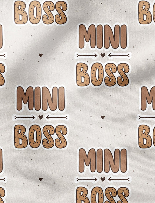 STOFFÜBERSICHT - MINI BOSS