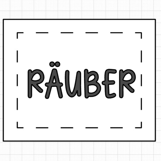 Beaniepatch „Räuber"
