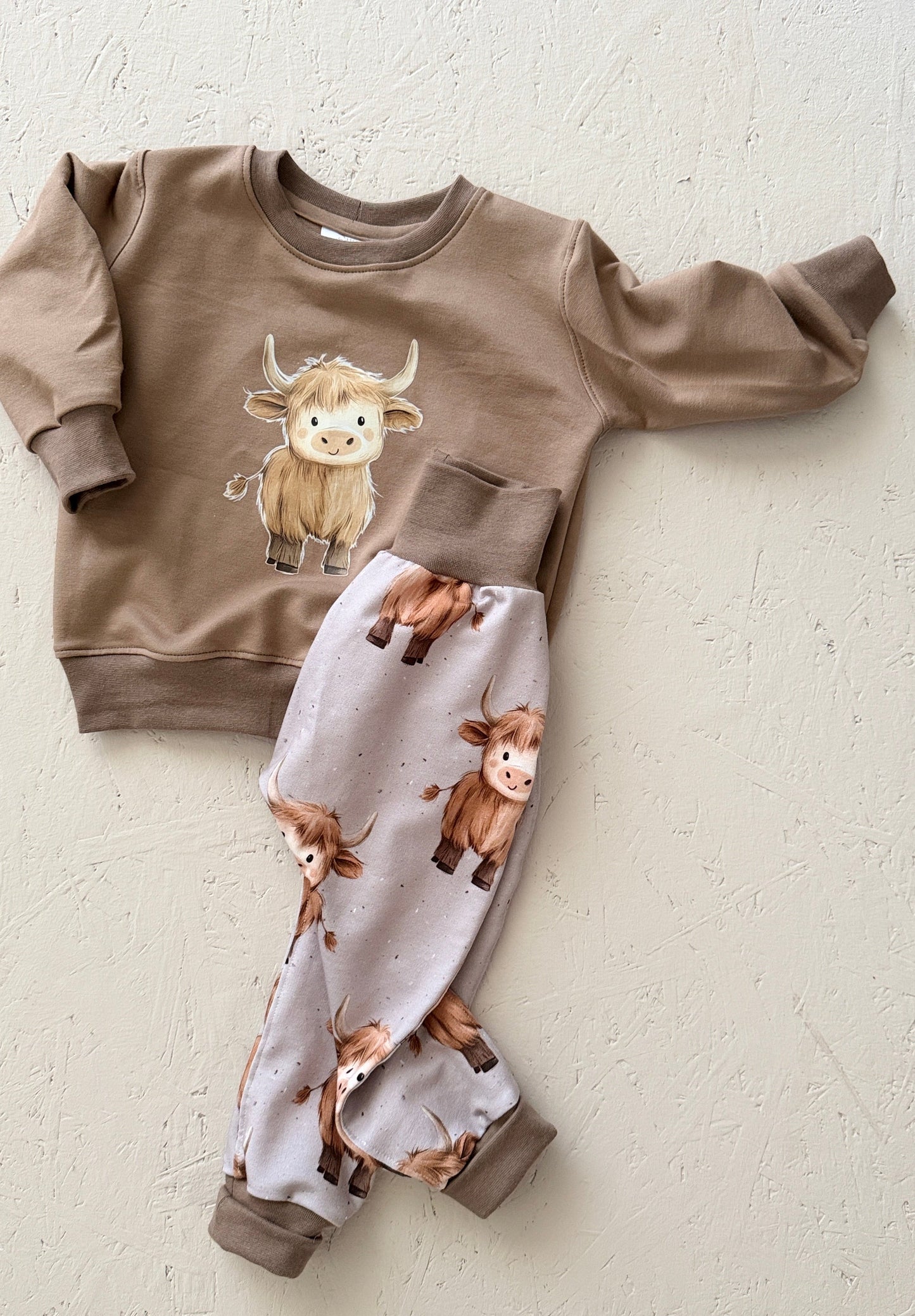 Set „Highlandcow“ - Größe 86