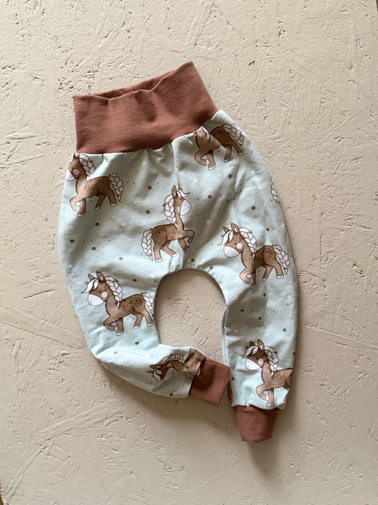 Pumphose "Pferdilein" - Größe 86