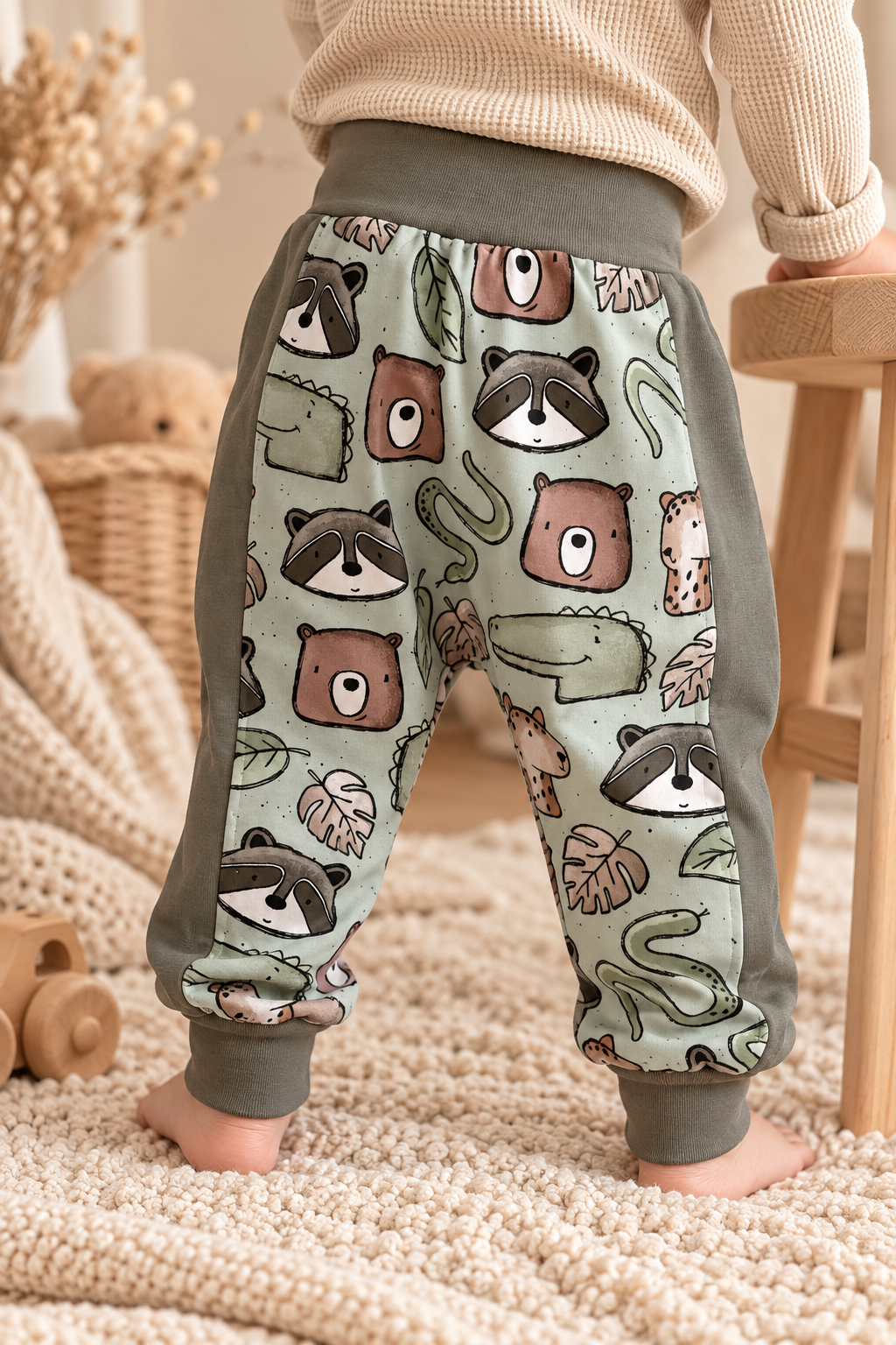 Pumpster Pants „Wildfreunde" - Gr. 92/98