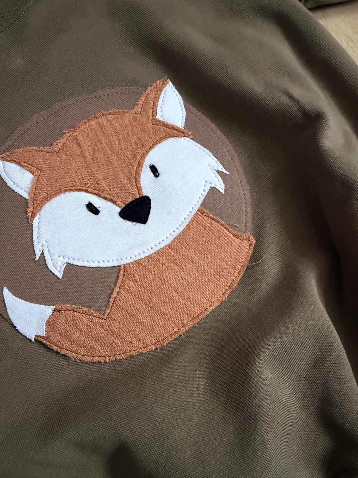 Sweater mit Applikation "Fuchs" - Gr. 104