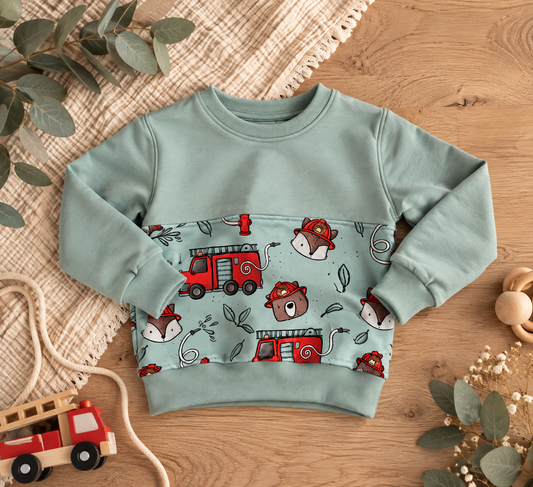 Sweater "Feuerwehrfreunde" -  Gr. 92
