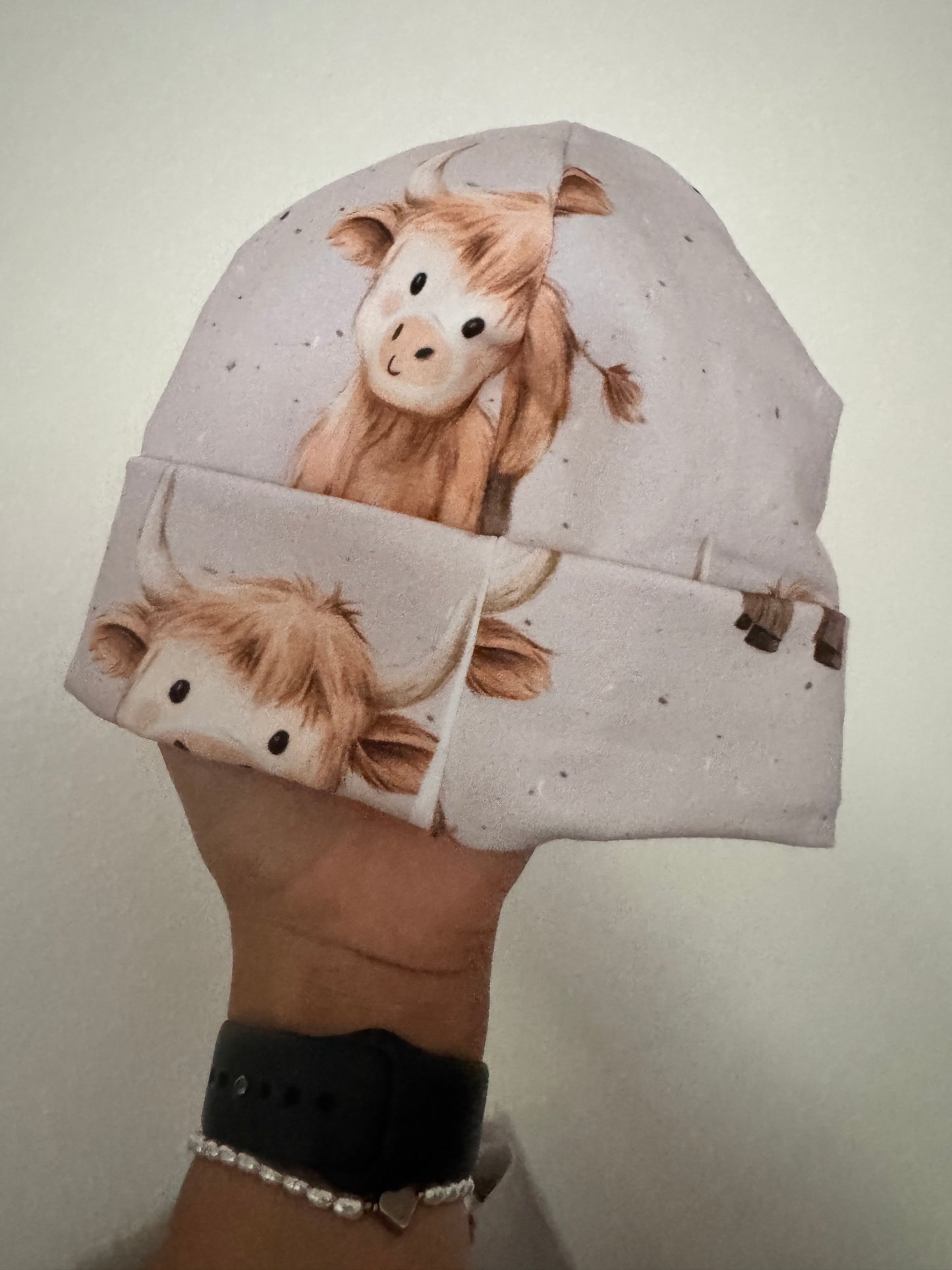 Beanie „Highlandcow“ - 40-44cm - B-Ware