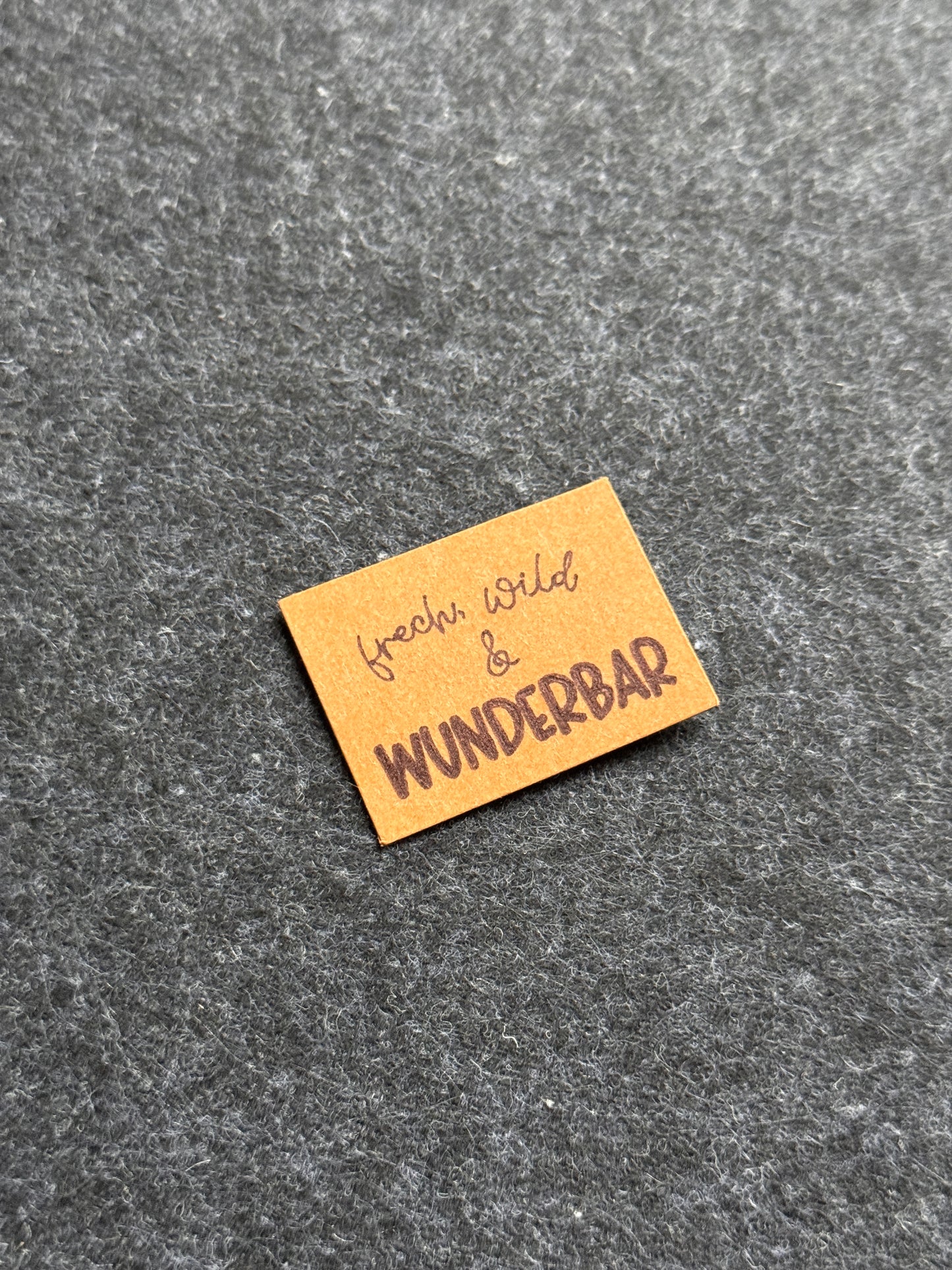 Beaniepatch „frech, wild, wunderbar“