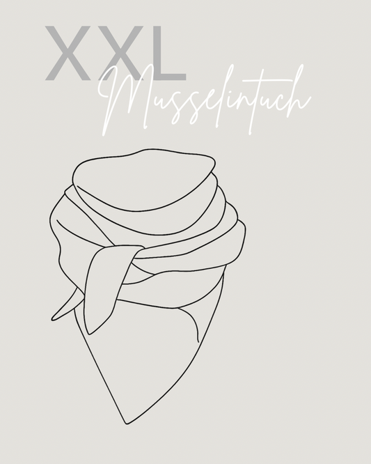Musselintuch für Erwachsene