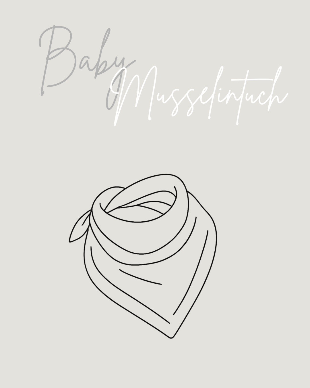 Musselintuch 0-6 Monate